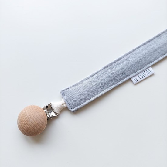 zawieszka do smoczka Tim z muślinu