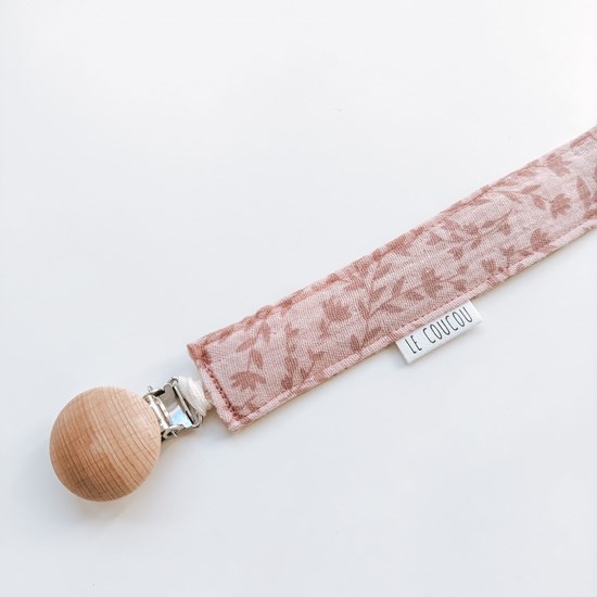 zawieszka do smoczka - wrzosowy ogród