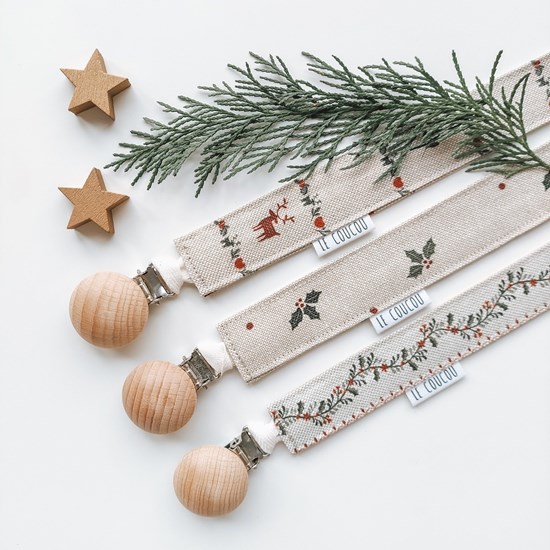 świąteczna zawieszka do smoczka 