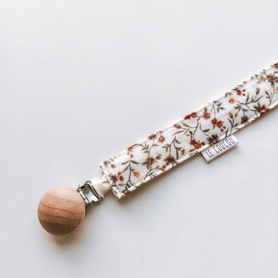 zawieszka do smoczka - polne kwiatuszki