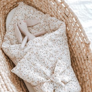 Króliczek przytulanka - pudrowy róż