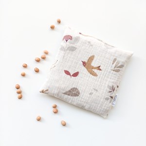 Termofor z pestek wiśni - ptaszki