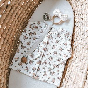 gryzak kokardka kremowy