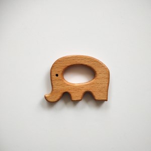 Gryzak drewniany - słonik