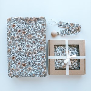 Box prezentowy dla dziewczynki - vintage flowers