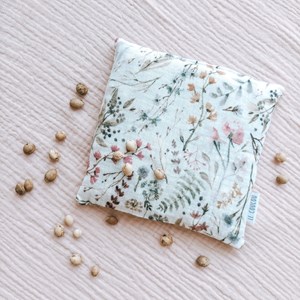 Termofor z pestkami wiśni - kwiaty pastelowe