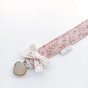 zawieszka do smoczka - wrzosowy ogród